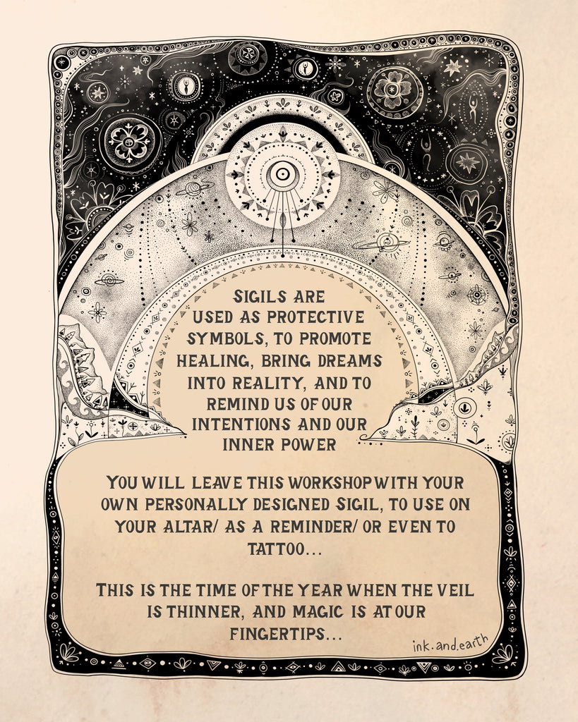 🔮 Create your own SIGIL - online workshop! 🔮