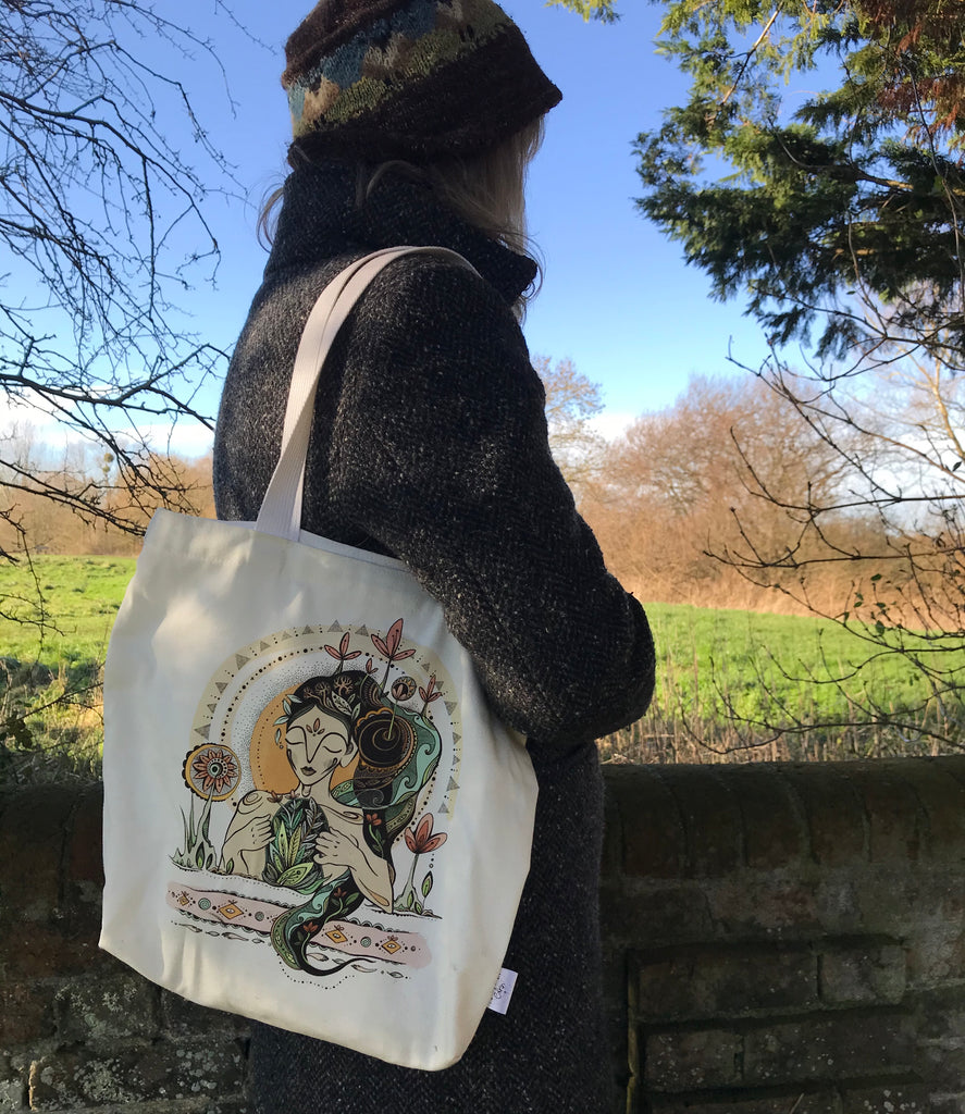 “We Are Nature” 100% Natural Cotton Bag